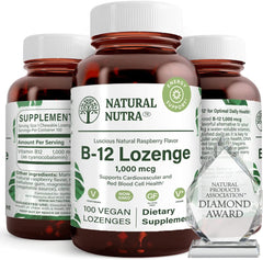 Vitamin B12 Lozenges - Raspberry